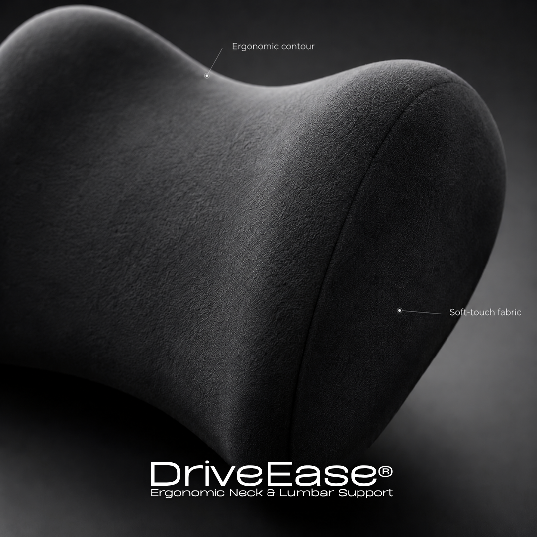 DriveEase® Ergonomic Neck & Lumbar Support