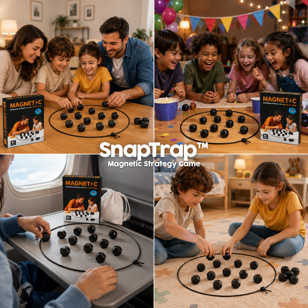 SnapTrap™ Magnetic Strategy Game