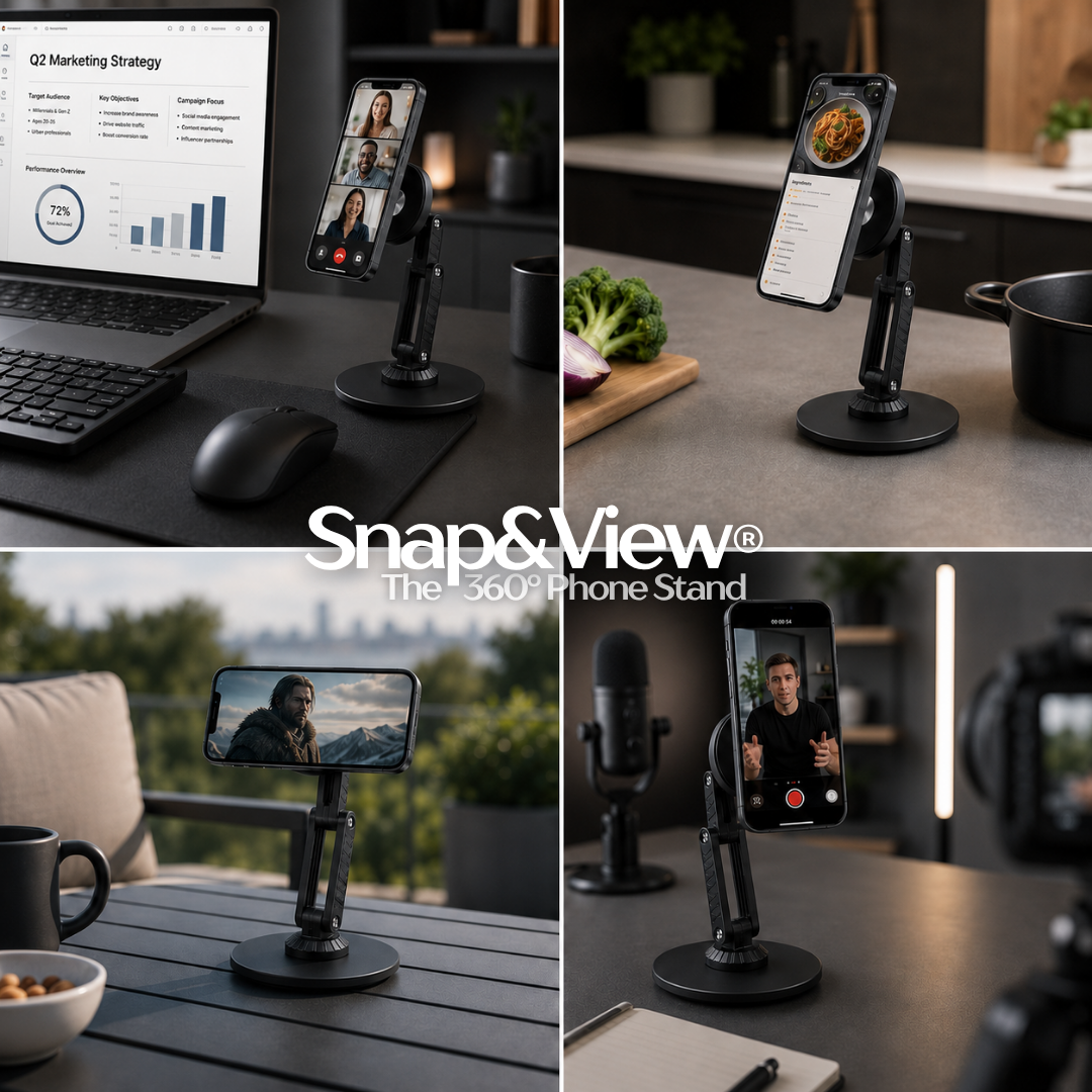 Snap&View® The 360° Phone Stand
