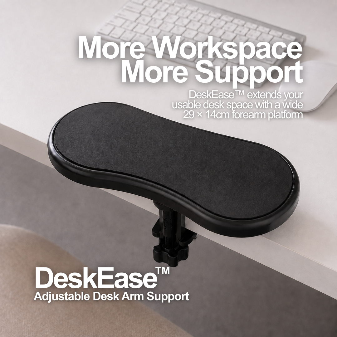 DeskEase™ Adjustable Desk Arm Support