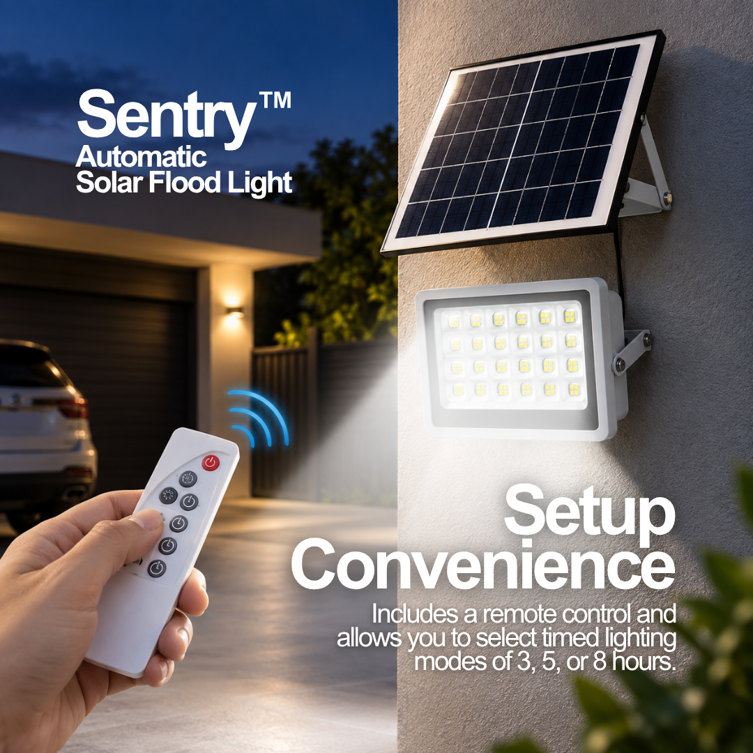 Sentry™ Automatic Solar Flood Light
