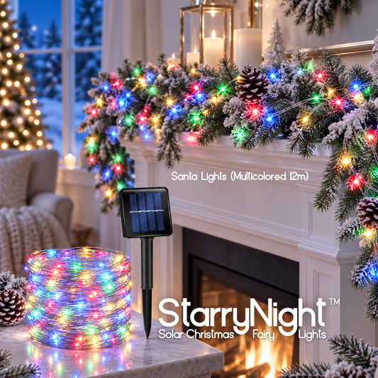 StarryNight™ Solar Christmas Fairy Lights