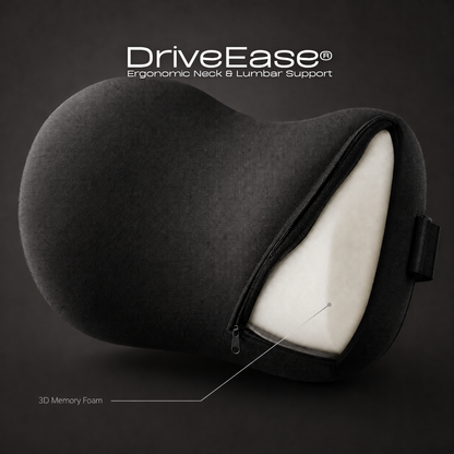DriveEase® Ergonomic Neck & Lumbar Support