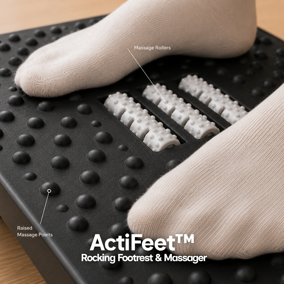 ActiFeet™ Rocking Footrest & Massager