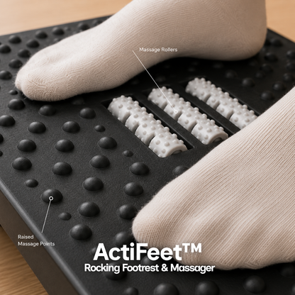 ActiFeet™ Rocking Footrest & Massager