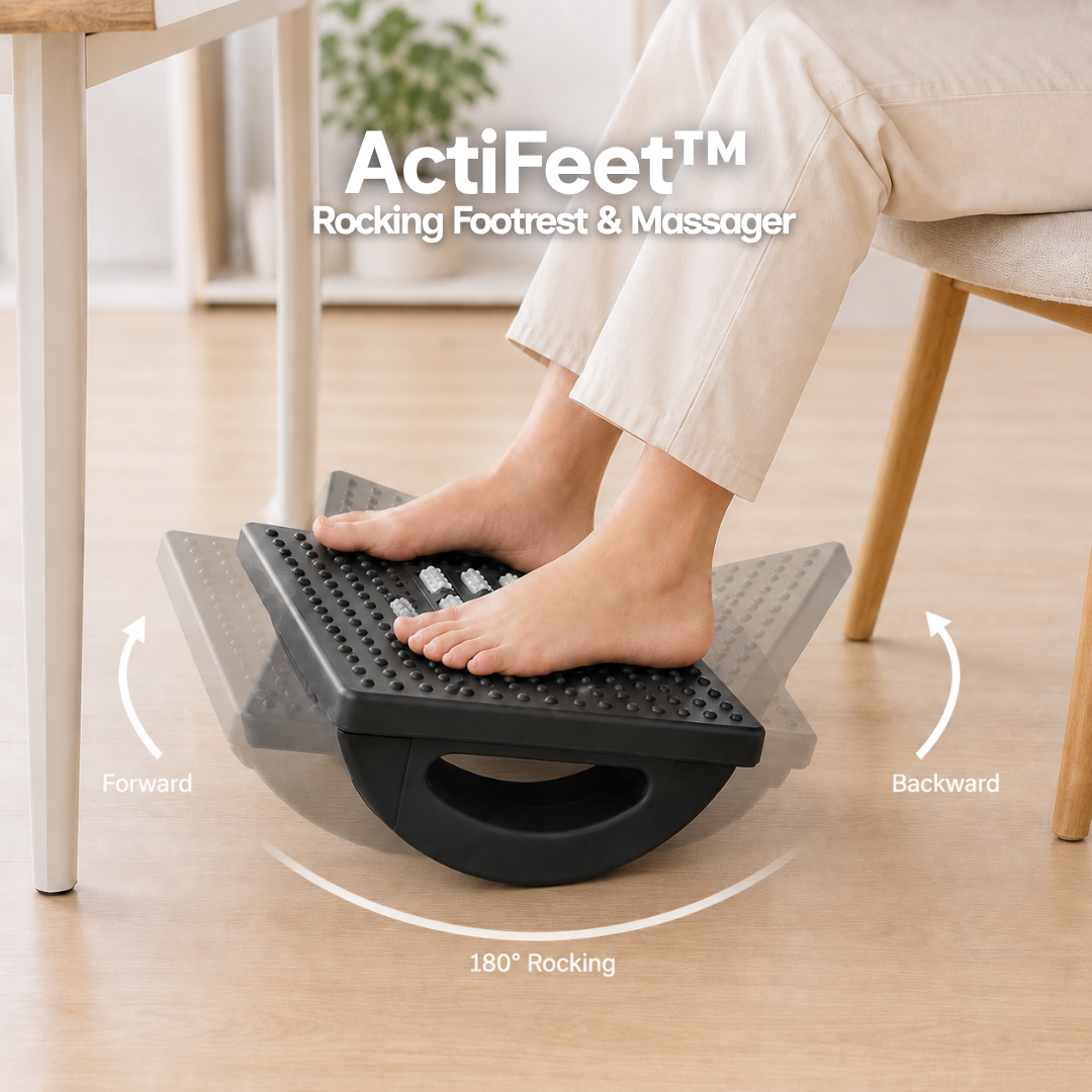 ActiFeet™ Rocking Footrest & Massager