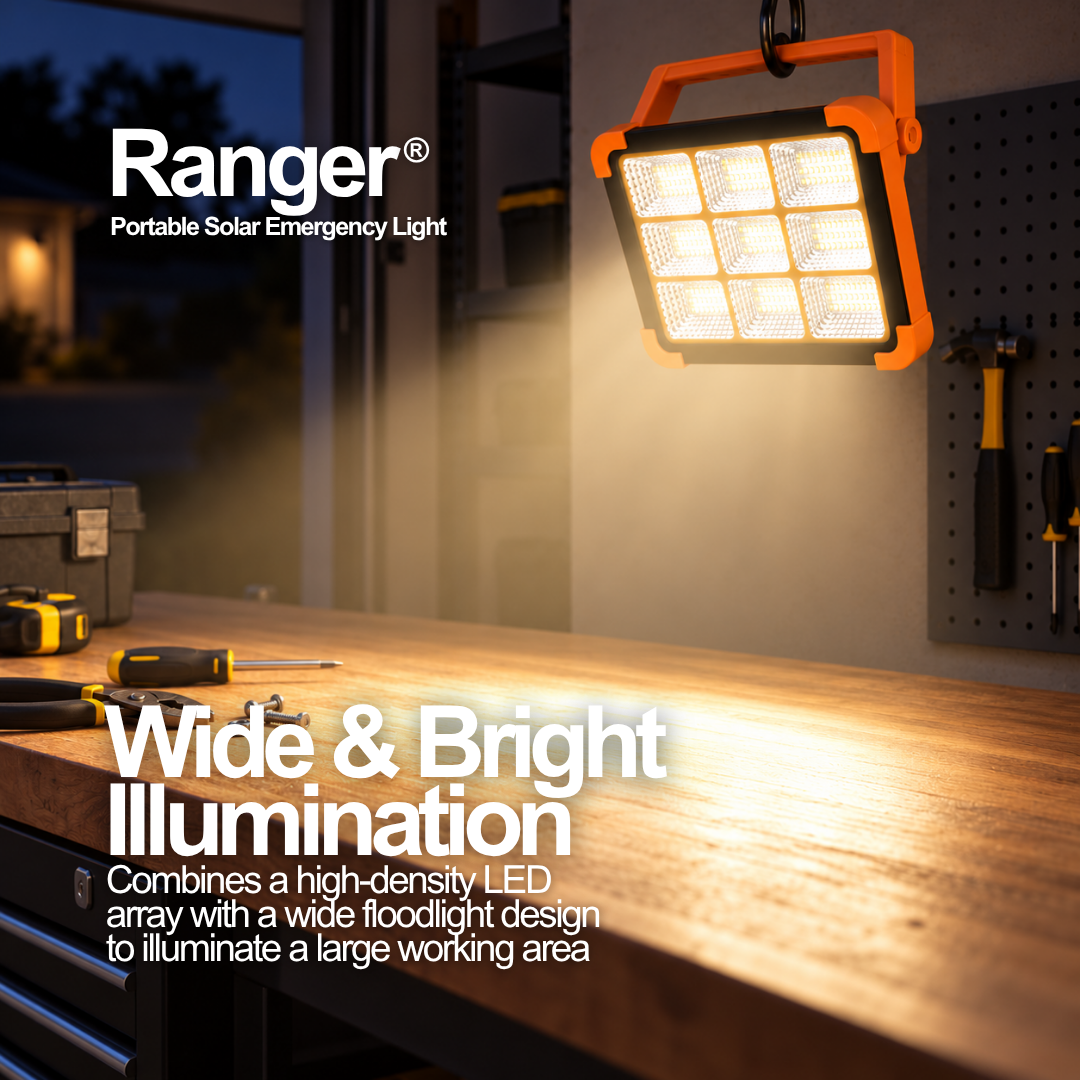 Ranger® Portable Solar Emergency Light