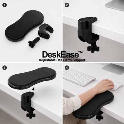 DeskEase™ Adjustable Desk Arm Support
