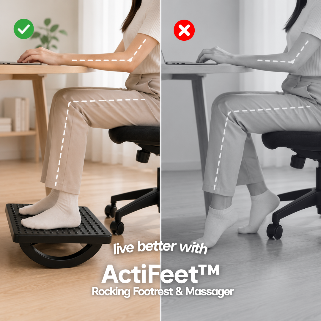 ActiFeet™ Rocking Footrest & Massager