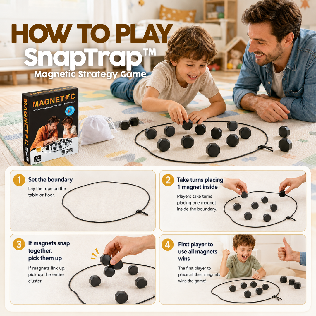 SnapTrap™ Magnetic Strategy Game
