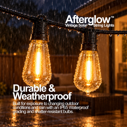 Afterglow™ Vintage Solar String Lights