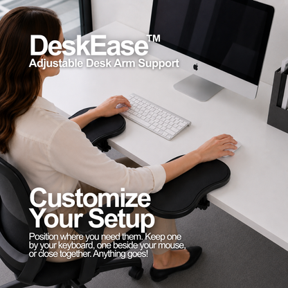 DeskEase™ Adjustable Desk Arm Support