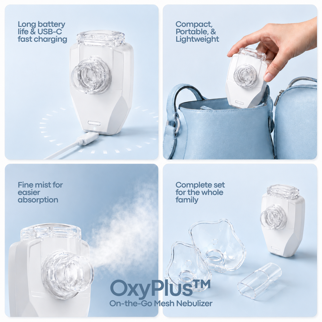 OxyPlus™ On-the-Go Mesh Nebulizer