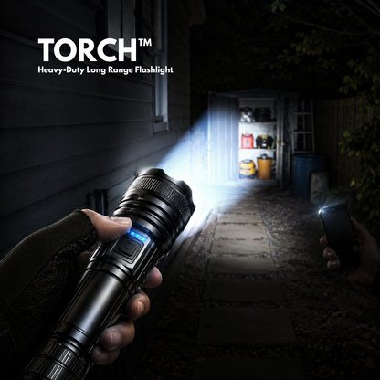 TORCH™ Heavy-Duty Long-Range Flashlight