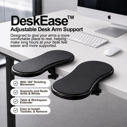 DeskEase™ Adjustable Desk Arm Support