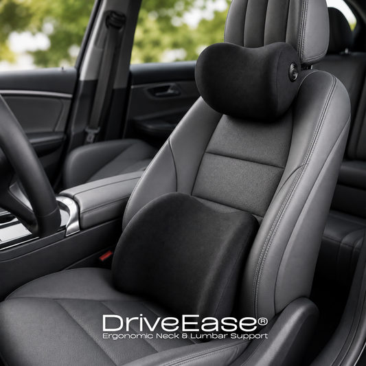 DriveEase® Ergonomic Neck & Lumbar Support