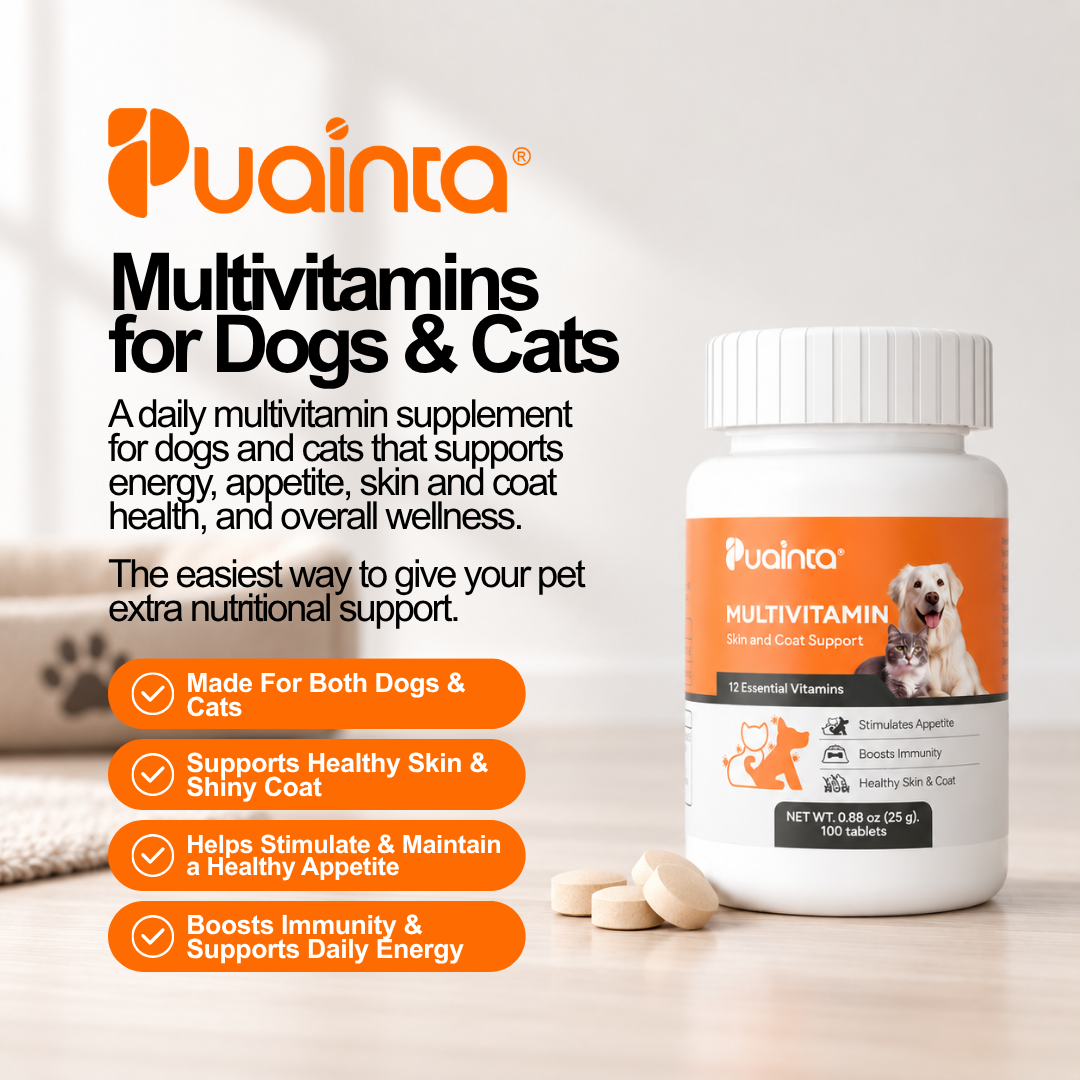 PUAINTA® Multivitamins for Dogs and Cats