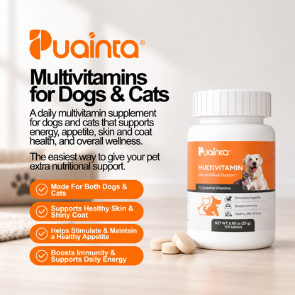 PUAINTA® Multivitamins for Dogs and Cats