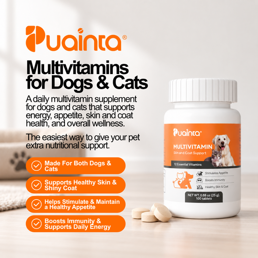 PUAINTA® Multivitamins for Dogs and Cats