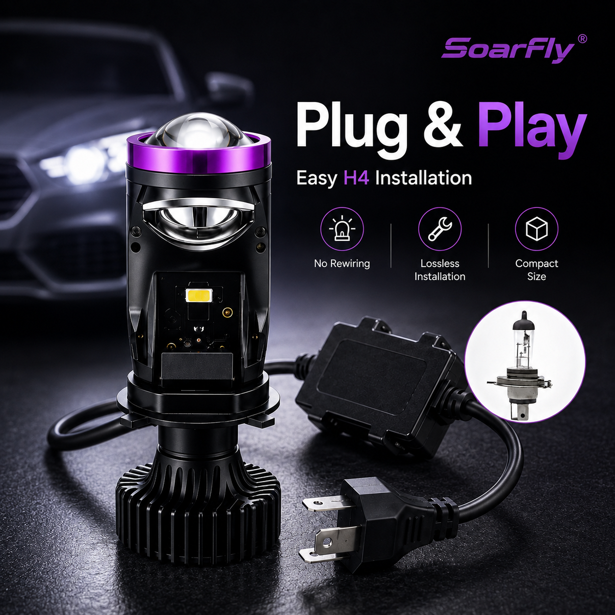 SoarFly® High-Intensity Projector Headlights