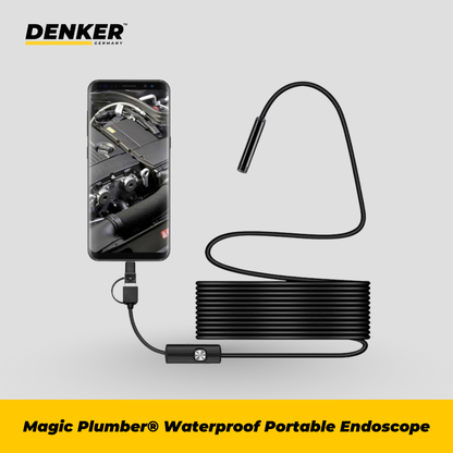 Magic Plumber® Waterproof Portable Endoscope